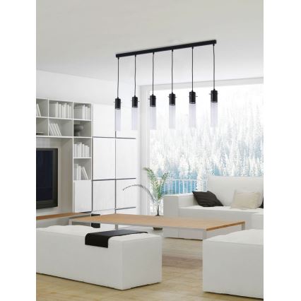 Висящ полилей LOOK GRAPHITE 6xGU10/10W/230V
