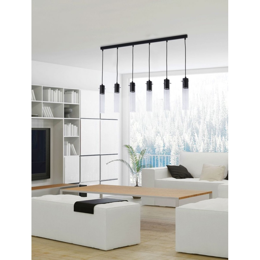 Висящ полилей LOOK GRAPHITE 6xGU10/10W/230V