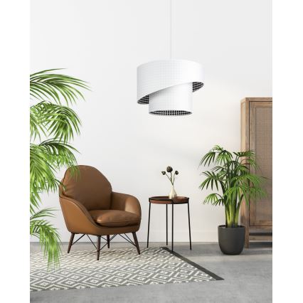 Висящ полилей LORI 1×E27/60W/230V бял