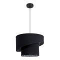 Висящ полилей LORI 1×E27/60W/230V черен