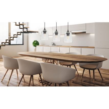 Висящ полилей LUCEA 3xE27/15W/230V