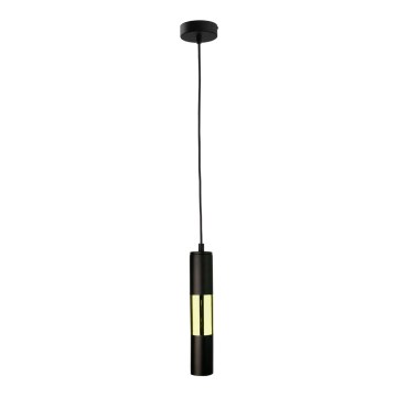 Висящ полилей MAGNUMA 1xGU10/50W/230V черен/златист