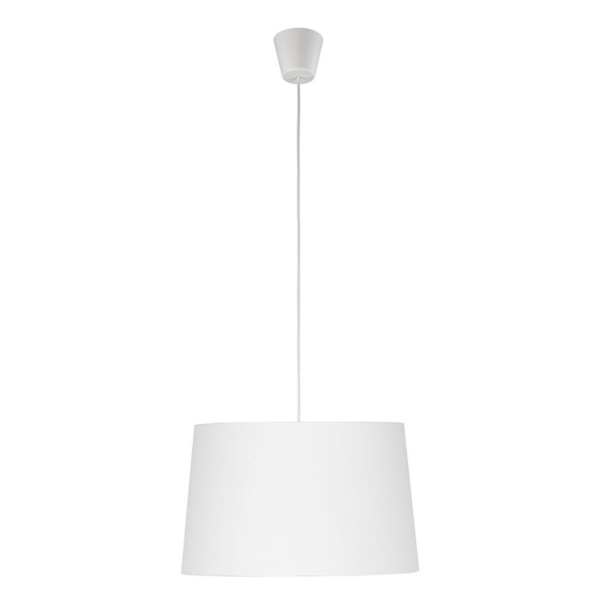 Висящ полилей MAJA 1xE27/25W/230V бял