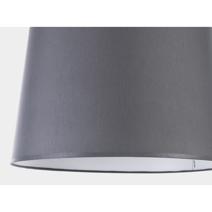 Висящ полилей MAJA 1xE27/25W/230V сив