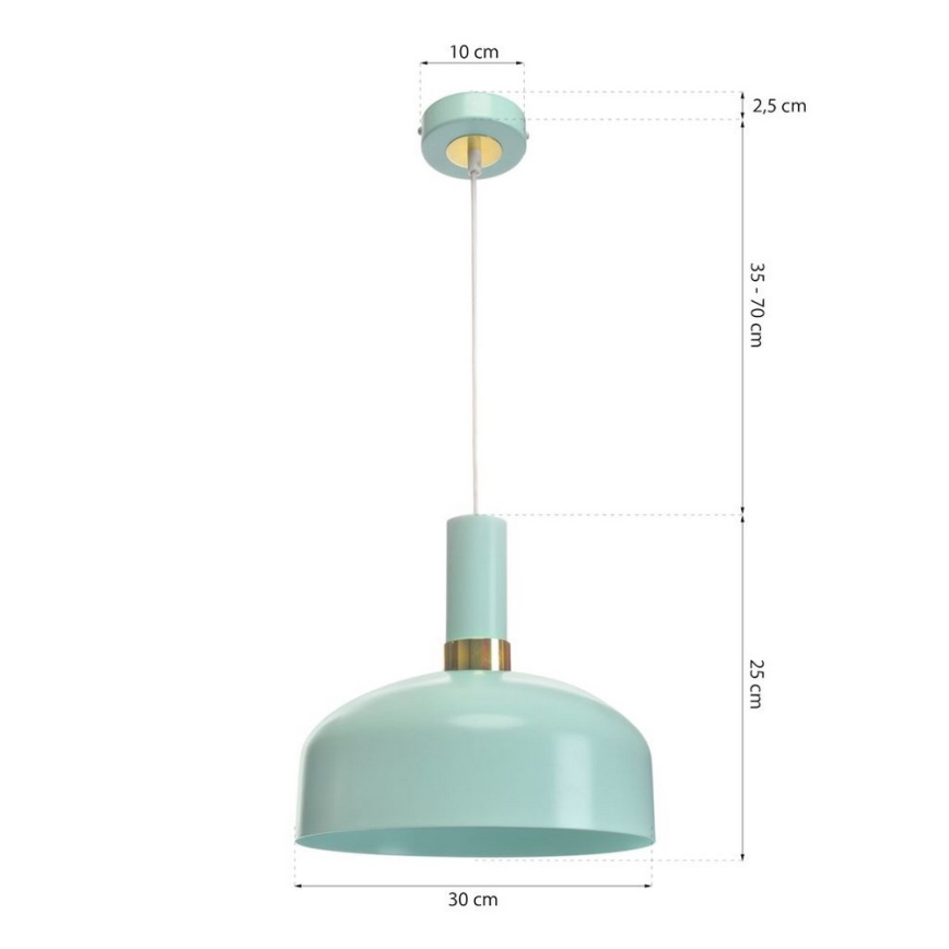 Висящ полилей MALMO 1xE27/60W/230V