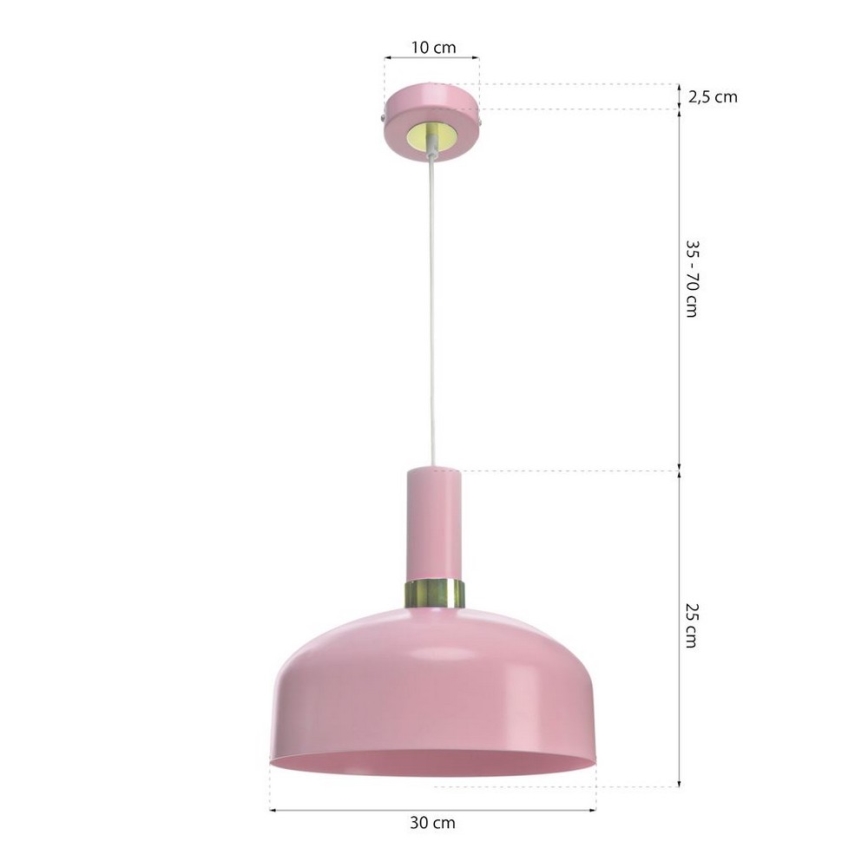 Висящ полилей MALMO 1xE27/60W/230V