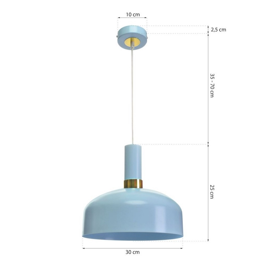 Висящ полилей MALMO 1xE27/60W/230V