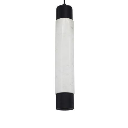 Висящ полилей MARBLE WHITE/BLACK 1xGU10/8W/230V