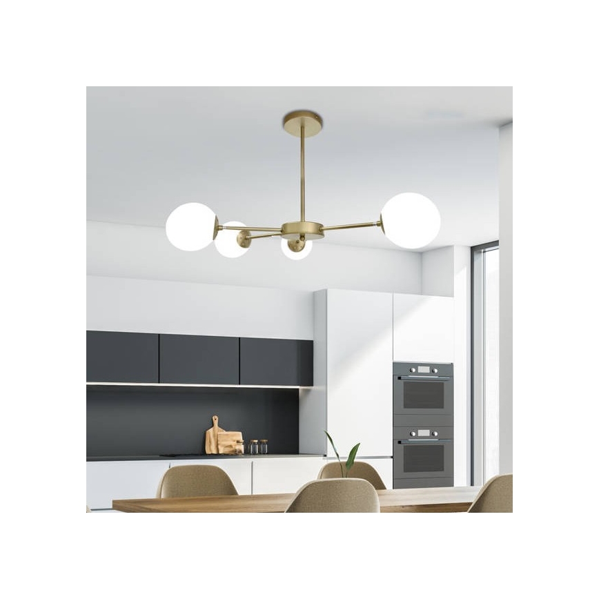 Висящ полилей MATI 4xG9/20W/230V златист