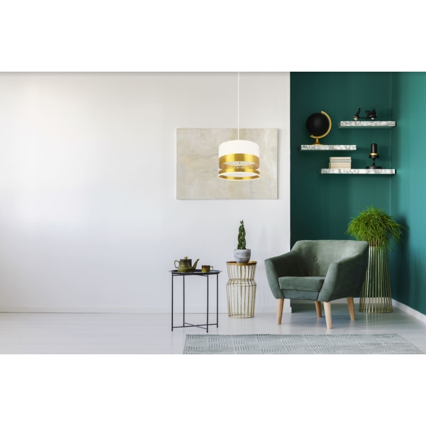 Висящ полилей MILO 1xE27/60W/230V златист