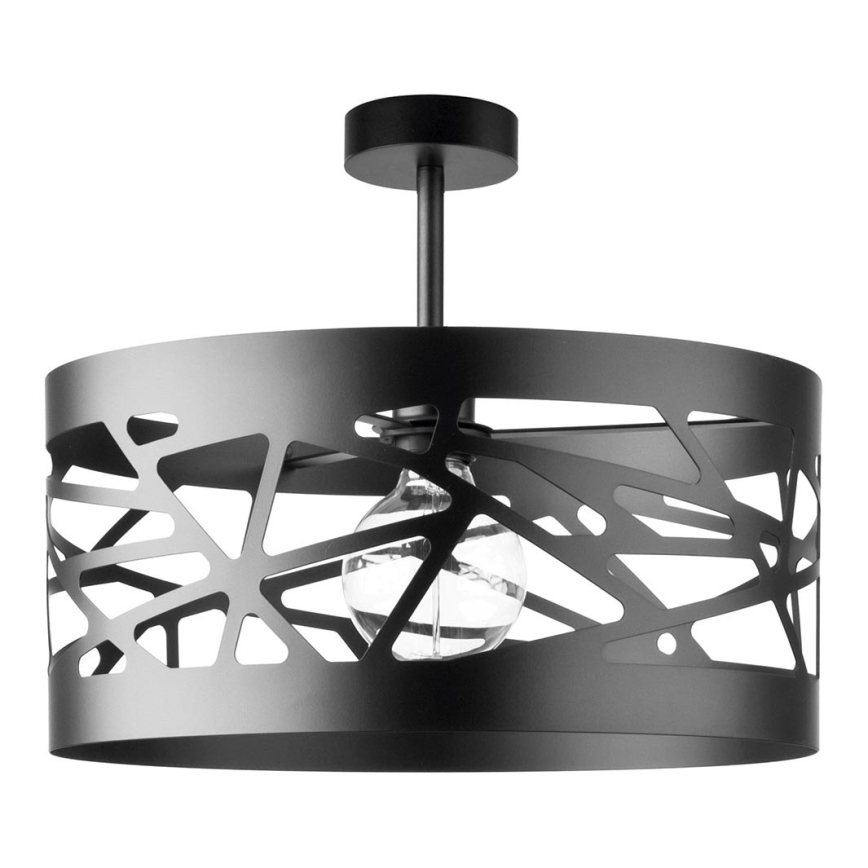 Висящ полилей MODUL FREZ 1xE27/60W/230V Ø 39 cм черен