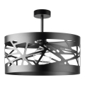 Висящ полилей MODUL FREZ 1xE27/60W/230V Ø 39 cм черен