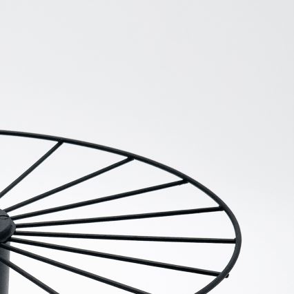 Висящ полилей MONTANA 1xE27/15W/230V Ø 30 cm черен