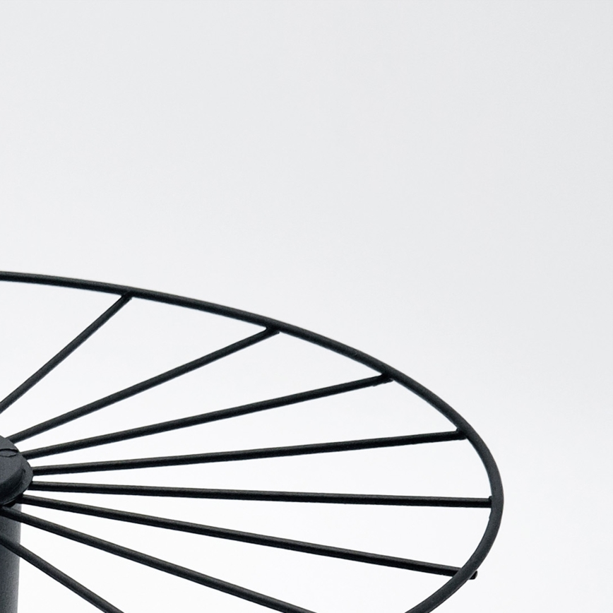 Висящ полилей MONTANA 1xE27/15W/230V Ø 30 cm черен