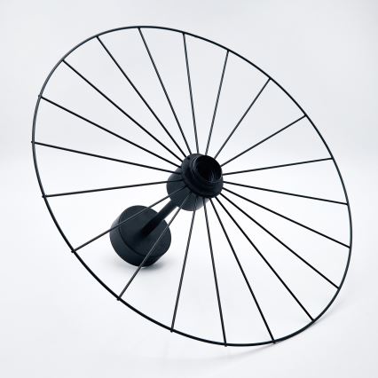 Висящ полилей MONTANA 1xE27/15W/230V Ø 45 cm черен