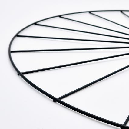 Висящ полилей MONTANA 1xE27/15W/230V Ø 45 cm черен