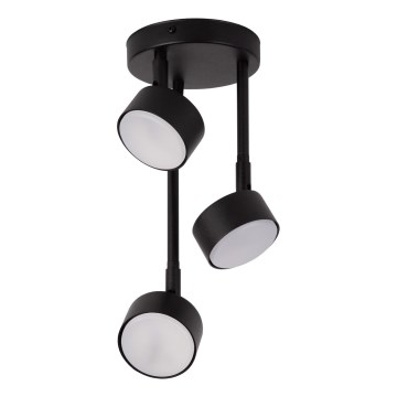 Висящ полилей NEMO 3xGX53/12W/230V черен