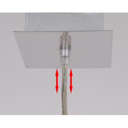 Висящ полилей ODEN 1xG9/40W/230V Ø 12 см