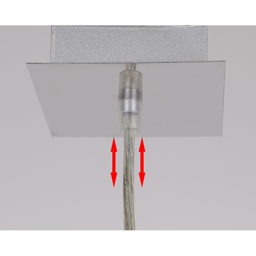 Висящ полилей ODEN 1xG9/40W/230V Ø 12 см