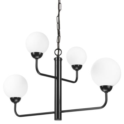 Висящ полилей OSCAR 4xG9/5W/230V черен