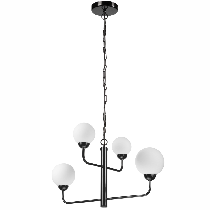 Висящ полилей OSCAR 4xG9/5W/230V черен