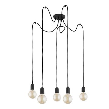 Висящ полилей QUALLE 5xE27/60W/230V