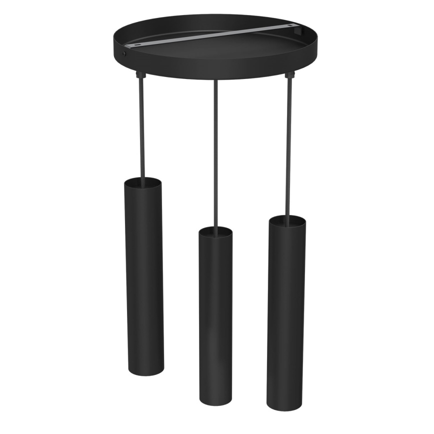 Висящ полилей RAITO 3xGU10/8W/230V черен