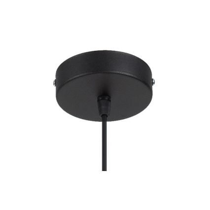 Висящ полилей RELLA 1xE27/60W/230V бял/златист