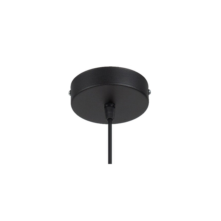 Висящ полилей RELLA 1xE27/60W/230V бял/златист