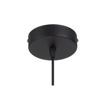 Висящ полилей RELLA 1xE27/60W/230V зелен/златист