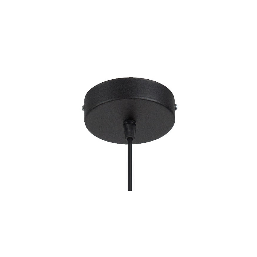 Висящ полилей RELLA 1xE27/60W/230V зелен/златист