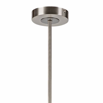 Висящ полилей ROLLO 8xE14/5W/230V матов хром/опушен