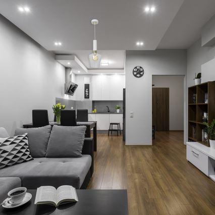 Висящ полилей ROMA WHITE 1xE27/60W/230V