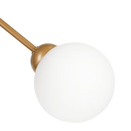 Висящ полилей RUBBY BALL 6xG9/5W/230V златист