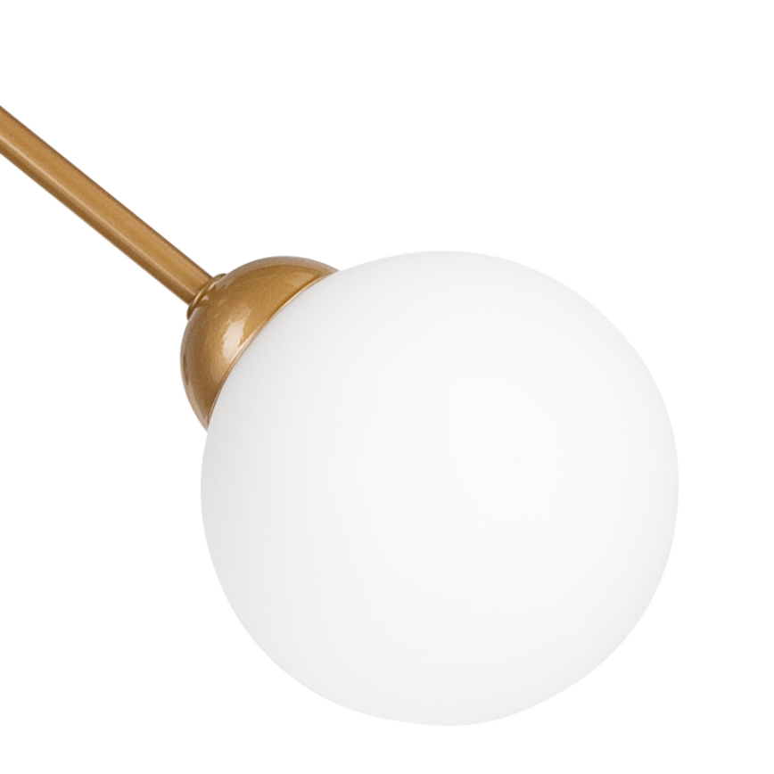 Висящ полилей RUBBY BALL 6xG9/5W/230V златист