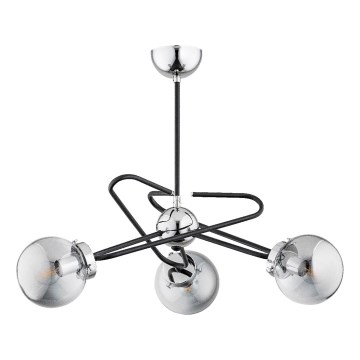 Висящ полилей SAGITO 3xE14/10W/230V лъскав хром