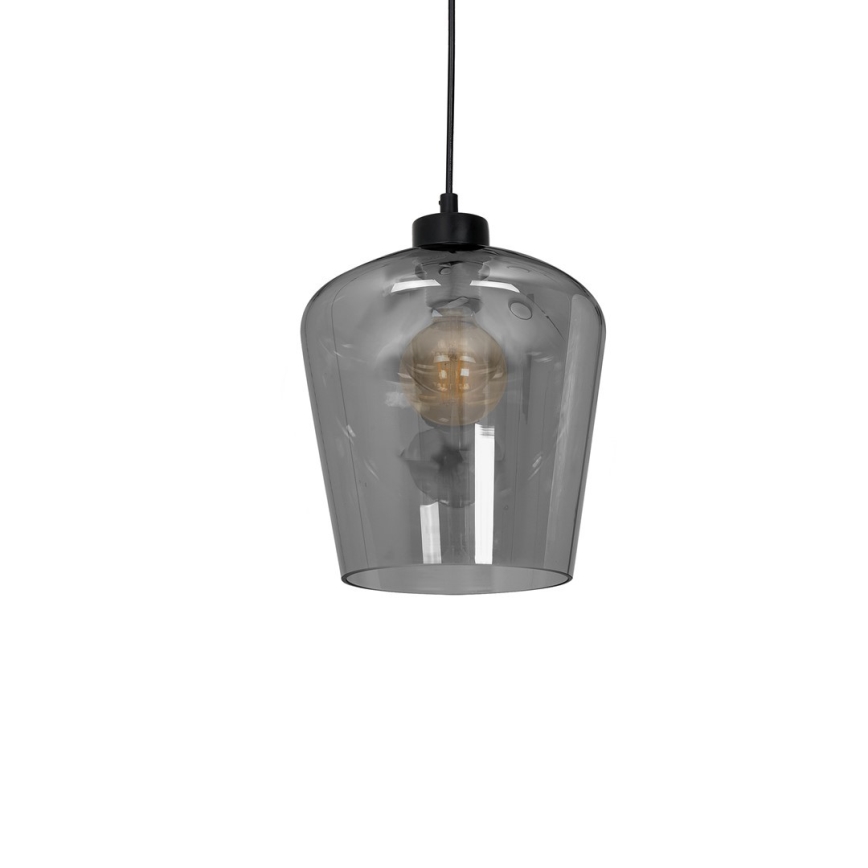 Висящ полилей SANTIAGO 1xE27/60W/230V черен