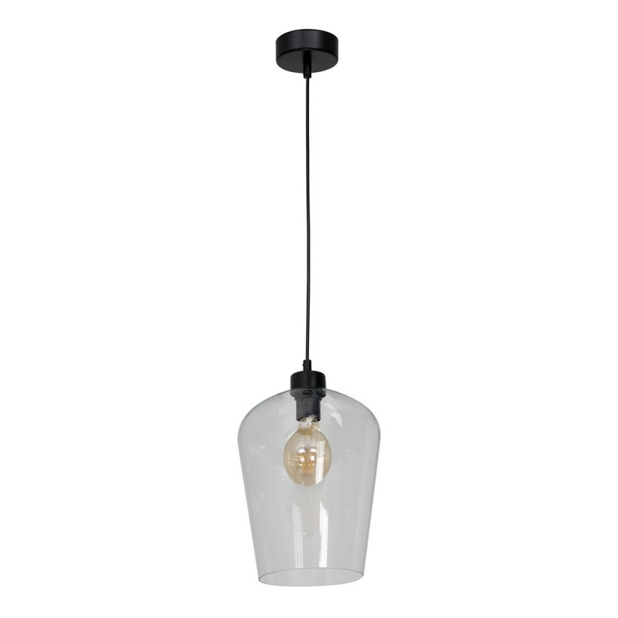 Висящ полилей SANTIAGO 1xE27/60W/230V прозрачен
