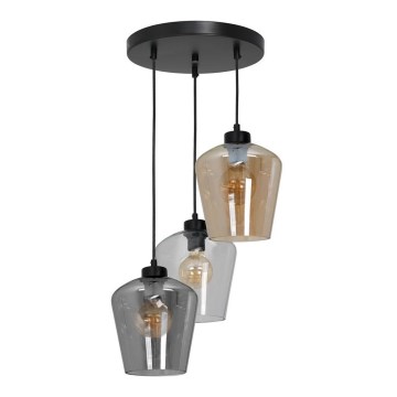 Висящ полилей SANTIAGO 3xE27/60W/230V микс
