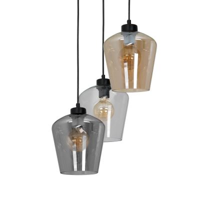 Висящ полилей SANTIAGO 3xE27/60W/230V микс