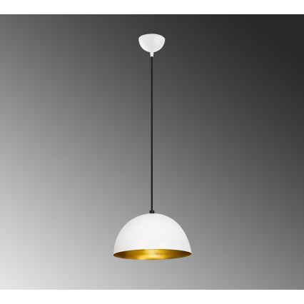 Висящ полилей SIVANI 1xE27/40W/230V бял