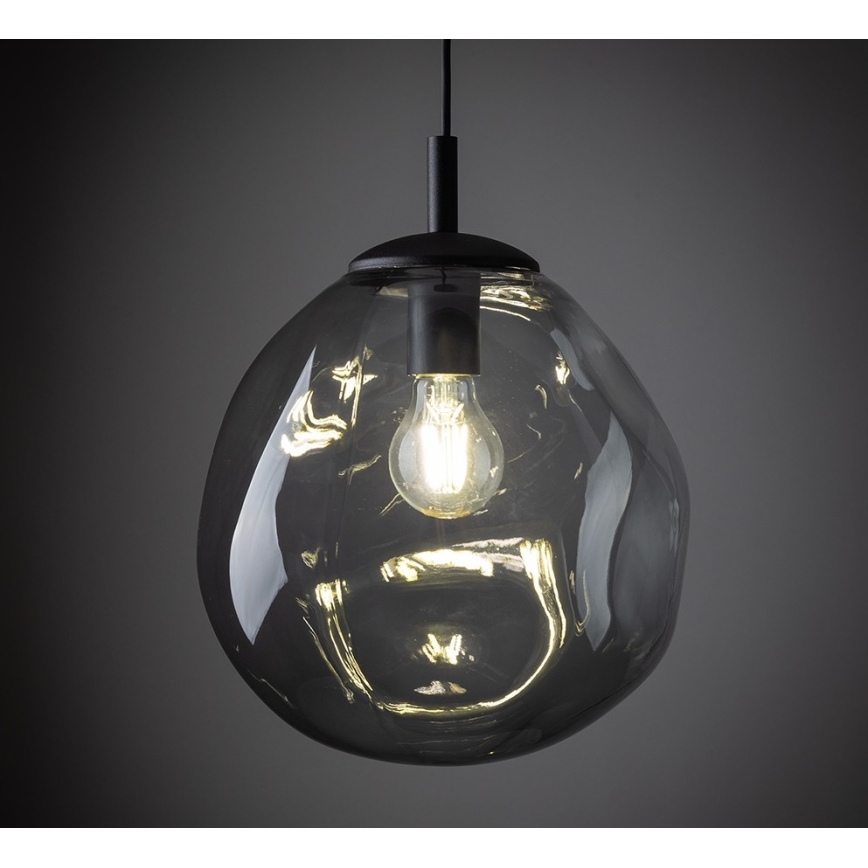 Висящ полилей SOL 1xE27/60W/230V черен