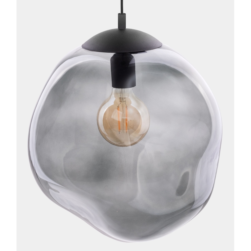 Висящ полилей SOL 1xE27/60W/230V черен