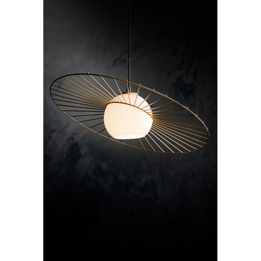 Висящ полилей SOL 3xE27/60W/230V златист