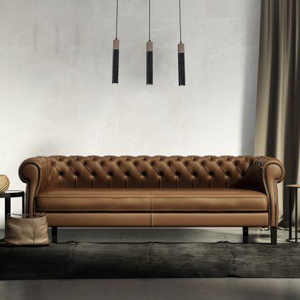 Висящ полилей SOLO 3xGU10/MR11/40W/230V черен