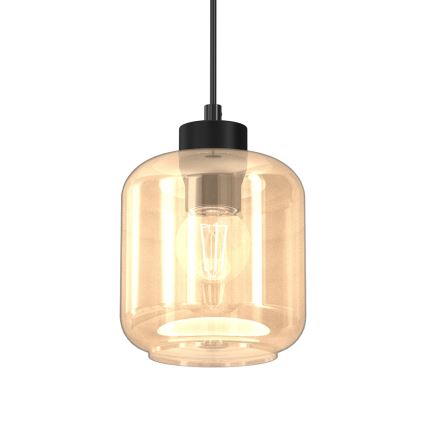 Висящ полилей SOMBRA 1xE27/60W/230V бежов