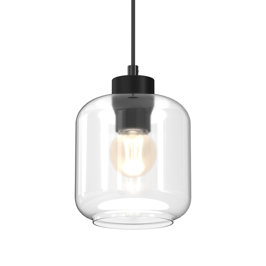 Висящ полилей SOMBRA 1xE27/60W/230V прозрачен