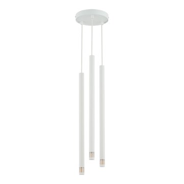 Висящ полилей STALACTITE LASER 3xG9/3W/230V бял