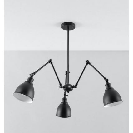 Висящ полилей STARK SHADE 3xE27/60W/230V