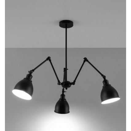 Висящ полилей STARK SHADE 3xE27/60W/230V